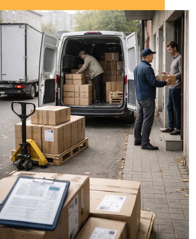 Доставка грузов от двери до двери с таможней от 49176 руб.