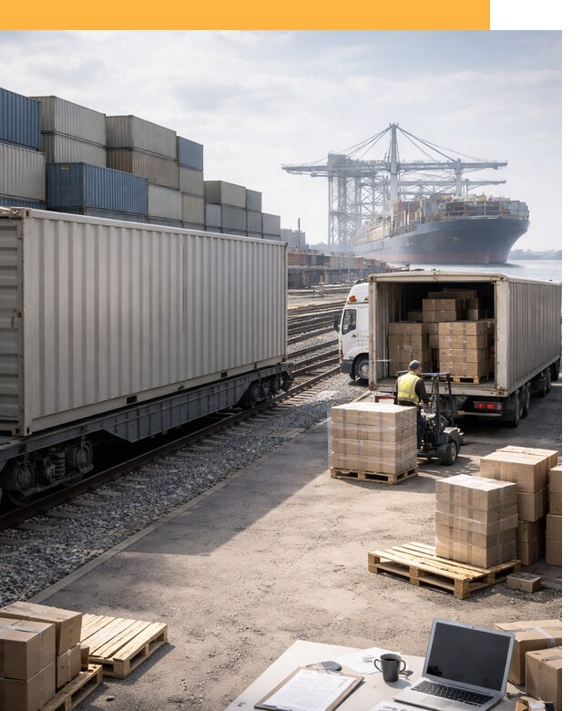 Мультимодальные перевозки грузов по миру от 49176 руб