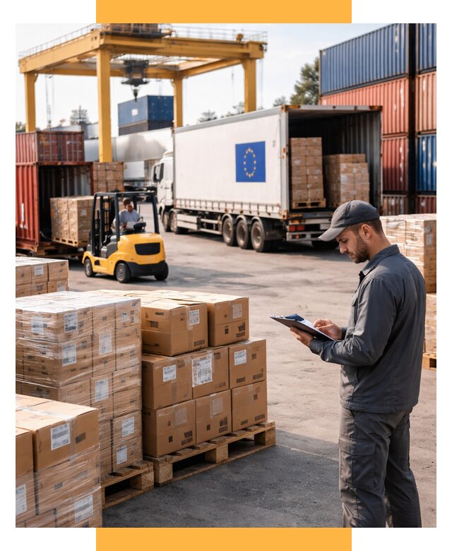 Доставка грузов из Европы от 13114 р., логистика СетСервис-Тхв