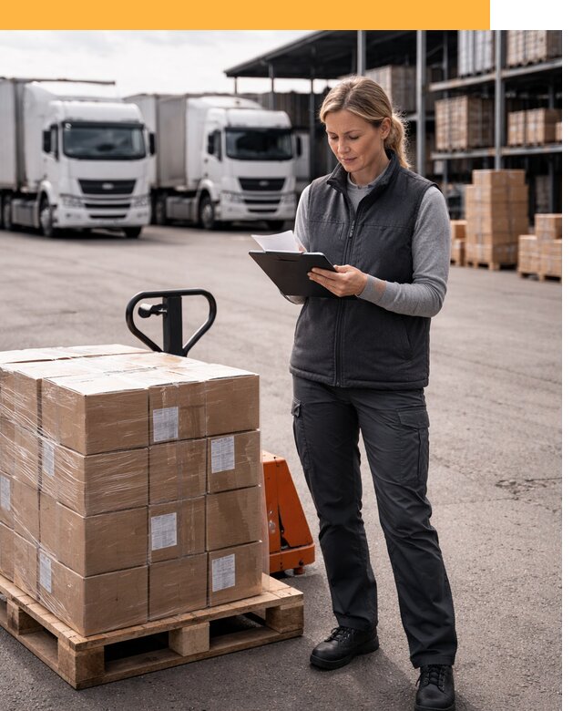 Доставка грузов из Европы к дверям клиента от 13114 руб