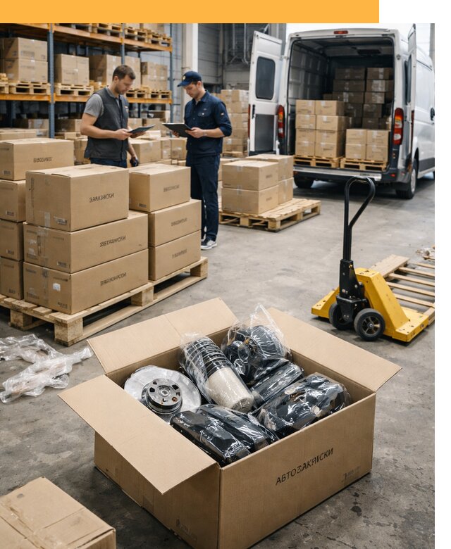 Доставка автозапчастей из Европы от 13660 руб быстро и надёжно