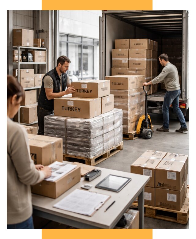 Доставка одежды из Турции от 7103 р. под ключ, СетСервис-Тхв