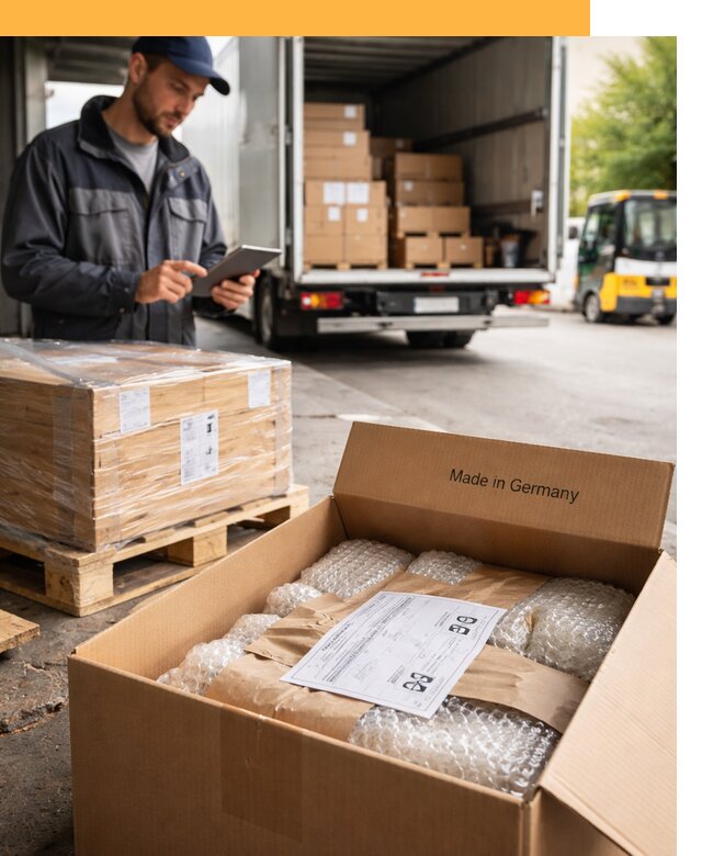 Доставка грузов из Германии от 49176 руб с таможенным оформлением