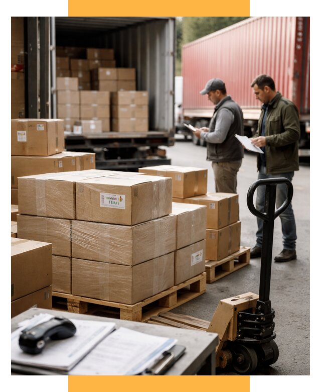 Доставка грузов из Италии в Россию от 19670 р. СетСервис-Тхв