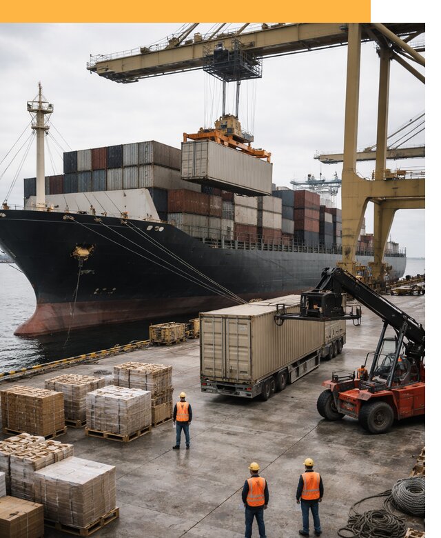 Морские перевозки из Индии: доставка FCL/LCL, таможня от 131136