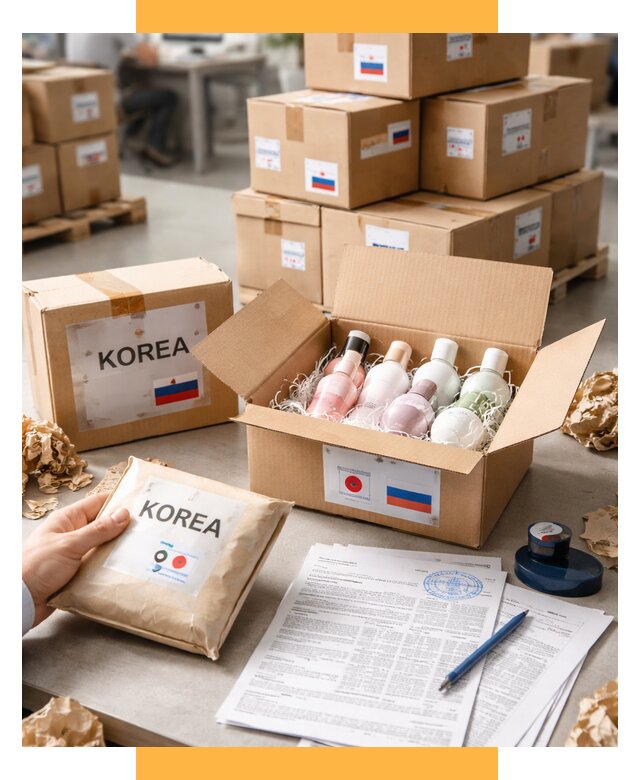 Доставка косметики из Кореи от 9289 р. под ключ | СетСервис-Тхв