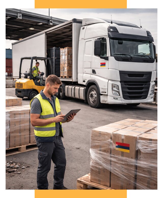 Автоперевозки из Армении от 103816 р. — услуги СетСервис-Тхв