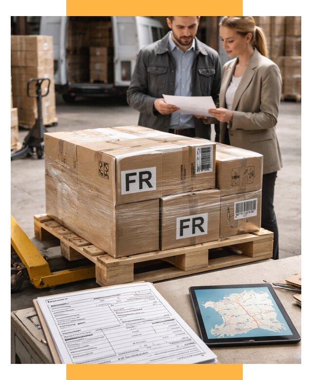 Доставка грузов в Францию от 27320 р., логистика СетСервис-Тхв