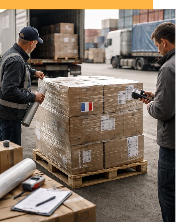 Доставка грузов во Францию от 27320 быстро и надежно