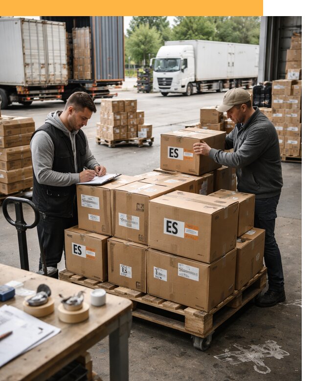 Доставка грузов в Испанию автотранспортом от 38248 руб