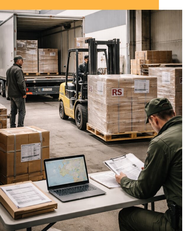 Доставка грузов в Сербию от 49176 руб, международные перевозки