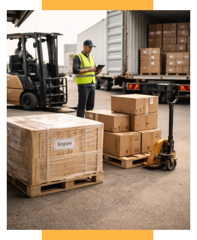 Доставка грузов в Корею из России от 38248 р. | СетСервис-Тхв