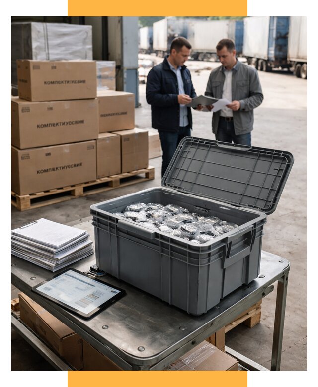 Перевозка комплектующих из Китая от 7103 р. | СетСервис-Тхв