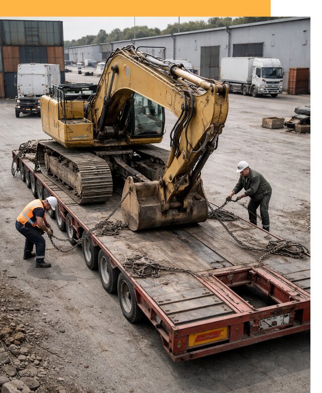 Перевозка спецтехники по России и миру от 49176 руб