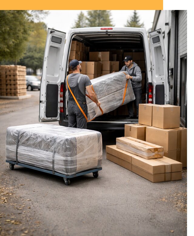 Перевозка мебели по России и за рубеж с таможней от 8196