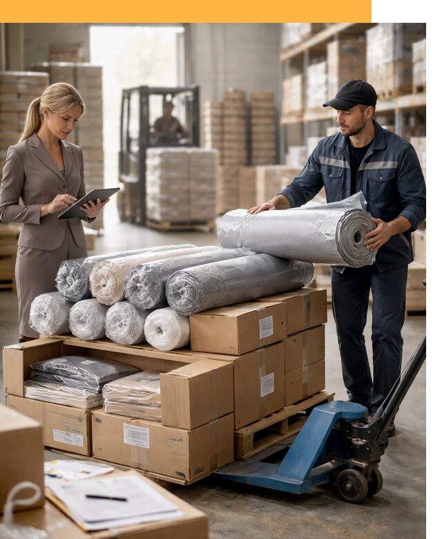 Перевозка текстиля по миру от 16392 руб. с таможней и страхованием