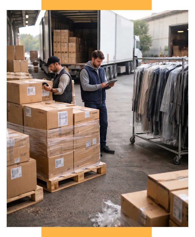 Перевозка и доставка одежды из Китая от 8196 р., СетСервис-Тхв