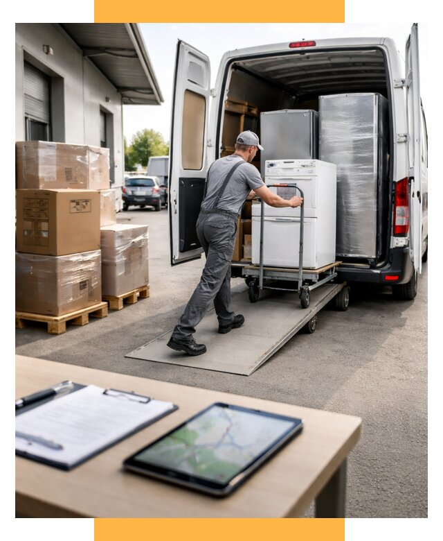 Перевозка бытовой техники от 7103 р. - логистика СетСервис-Тхв