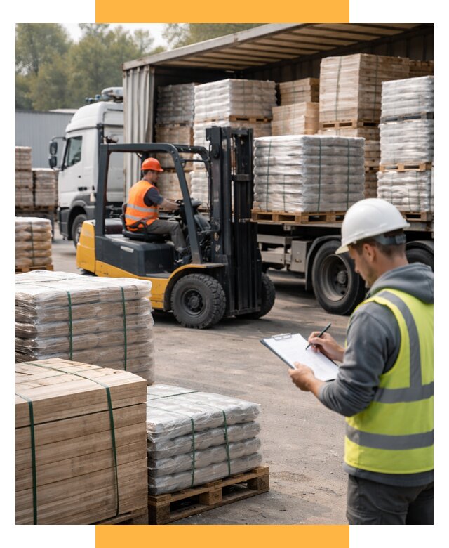 Перевозка строительных материалов от 6010 р. | СетСервис-Тхв