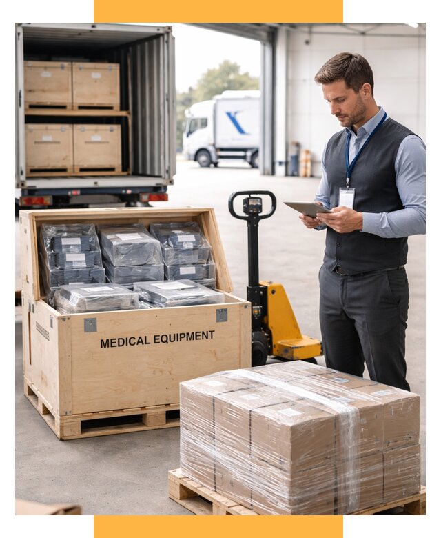 Перевозка медицинского оборудования от 16392 р. в СетСервис-Тхв