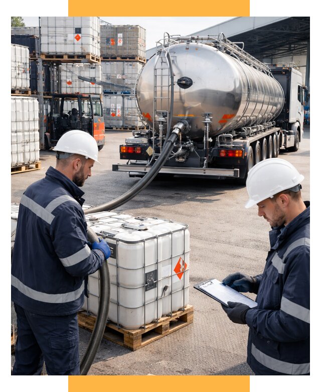 Перевозка химического сырья от 9289 р. Логистика СетСервис-Тхв