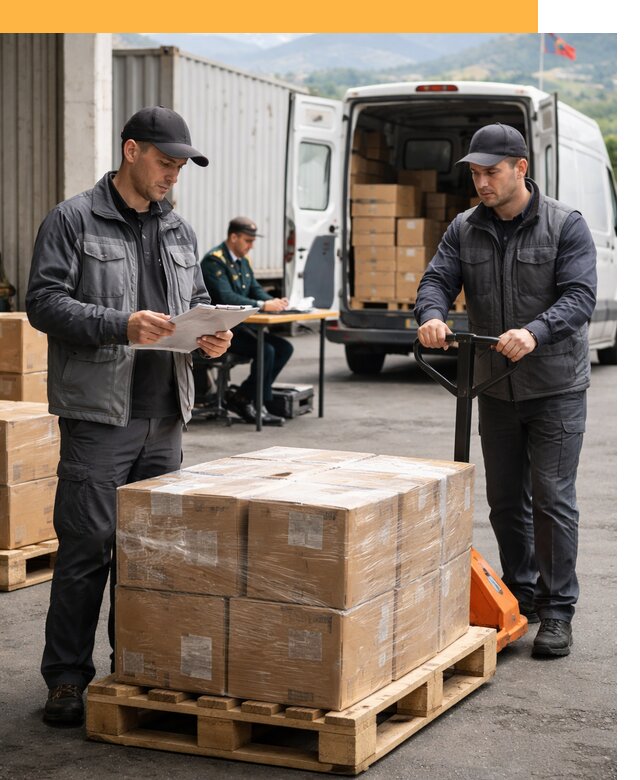 Доставка грузов через Армению, быстрая таможенная очистка от 27320