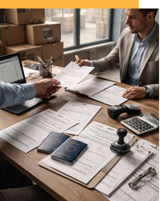 Таможенное оформление грузов из Европы от 9289 руб