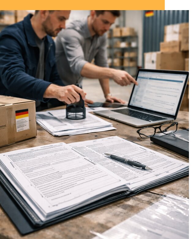 Таможенное оформление грузов из Германии от 9835 руб.