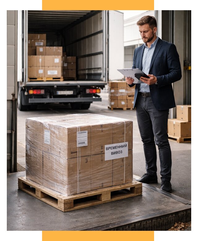 Временный вывоз товаров под ключ от 8742 р. | СетСервис-Тхв