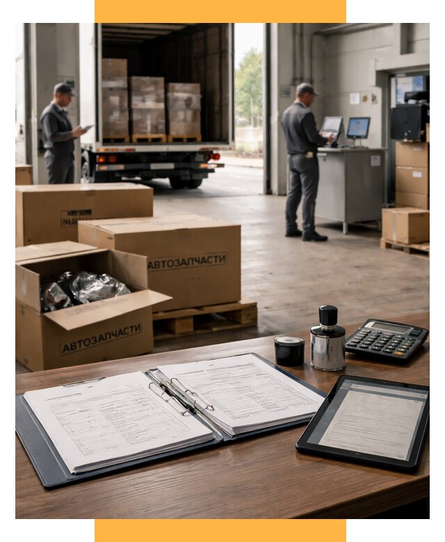 Таможенное оформление автозапчастей под ключ от 9289 р., СетСервис-Тхв