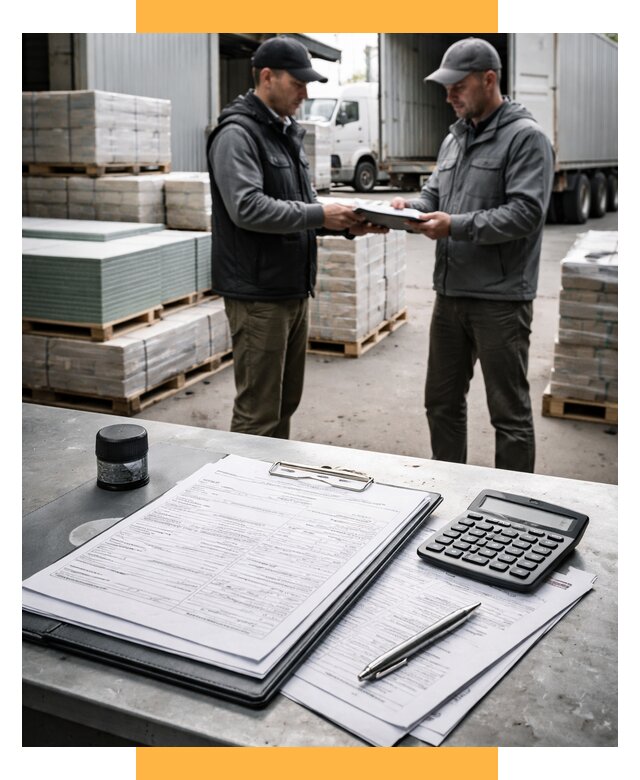 Таможенное оформление стройматериалов от 9289 р. | СетСервис-Тхв