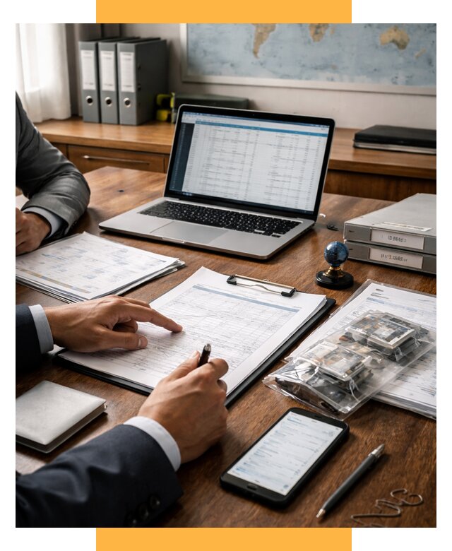 Проверка поставщика за рубежом от 9289 р. | СетСервис-Тхв аудит