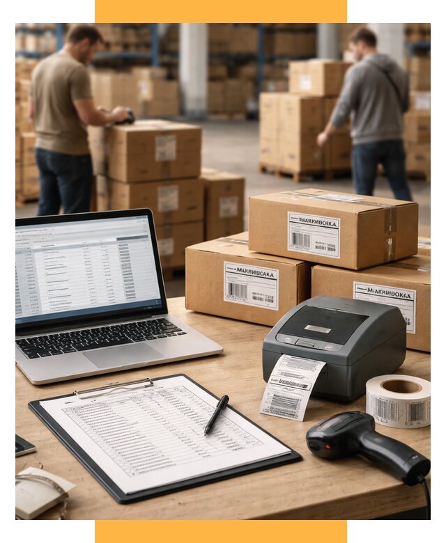 Маркировка импортных товаров от 4918 р. под ключ, СетСервис-Тхв